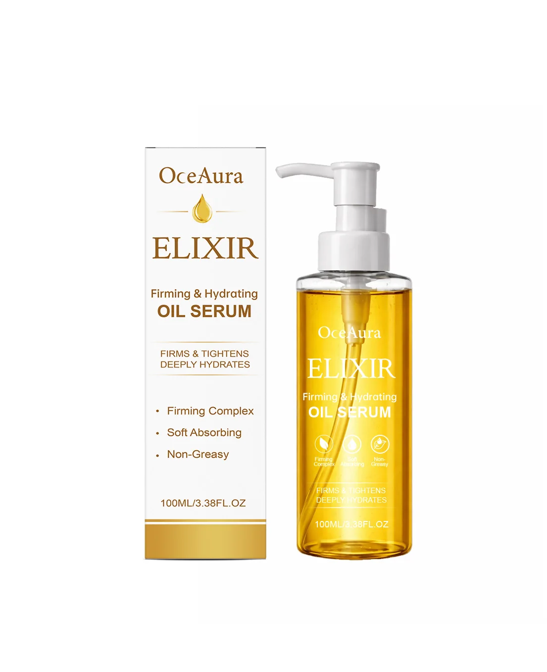 Firming & Hydratingoil Serum Deeply Hydrates Firming Complex Soft Absorbing Non-greasy Moisturizing Skin Smooth Body Oil
