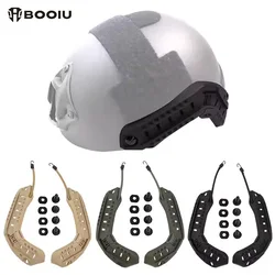 BOOIU Tactical FAST Helmet Side Guide Rail ARC Airsoft Helmet Mount Guide Rail Hunting Paintball Military Helmet Accessories