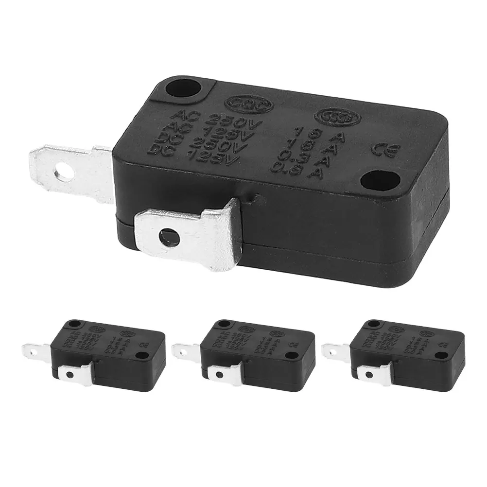 

4 шт., замена блокировки двери духовки, бакелитовый, простая установка, совместимость, различные бренды, микроволновая печь, предел высокой температуры