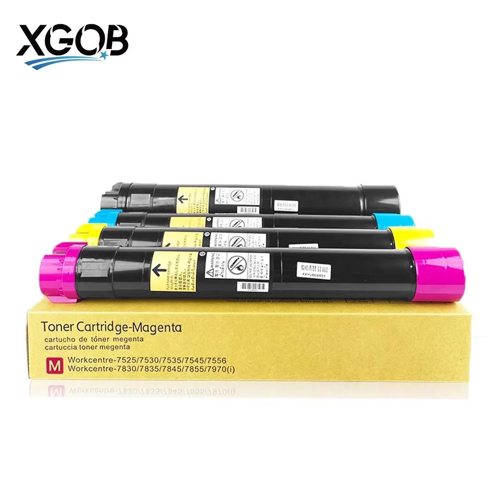 1PCS Xerox 7855 Toner Cartridge For WorkCentre 7530 7535 7545 7556 7825 7830 7835 7845 7855 7970 High Quality Compatible NA Chip