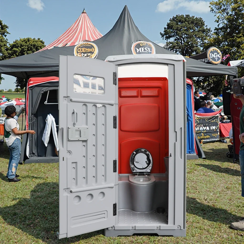 

Outdoor Portable Toilet Prefabricated Camp Toilet Price Portable Chemical Toilet