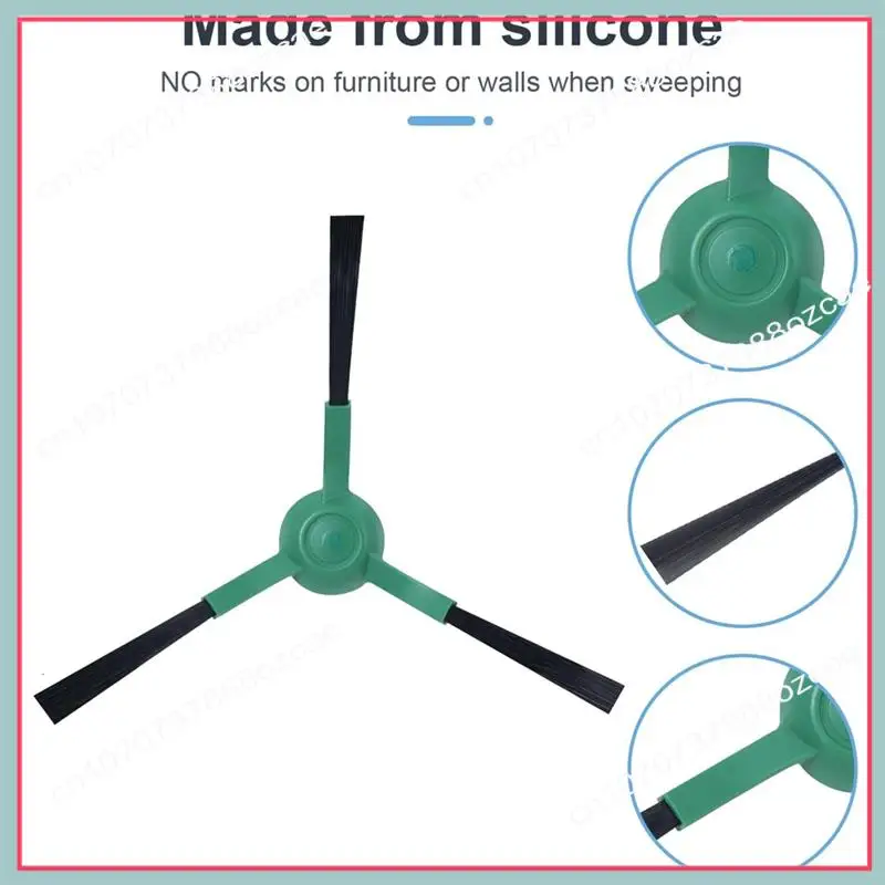 مجموعة ملحقات A26P لـ Irobot Roomba Plus 405 Combo Robot +/505 Combo Robot +/Irobot Roomba 205 Combo فرش جانبية