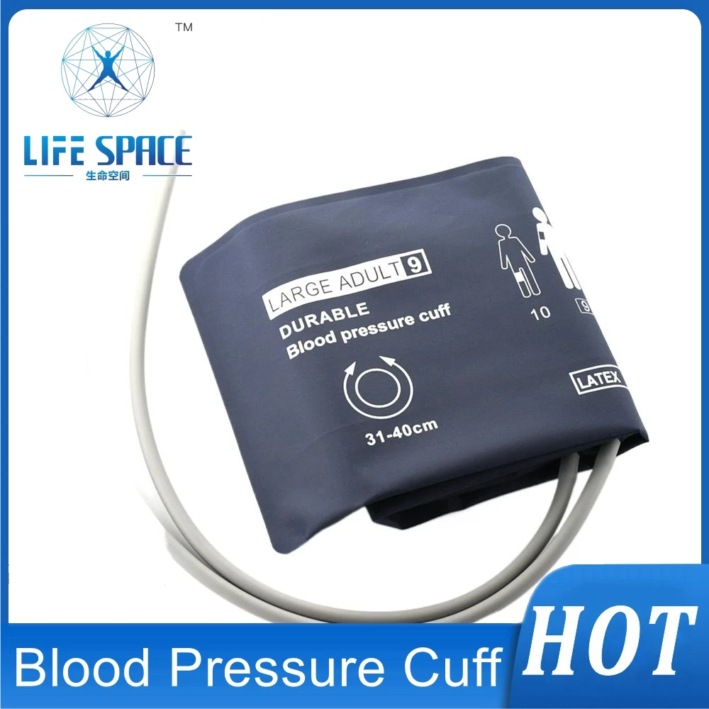 Large Adult 33-47cm Blood Pressure Cuff for GE Blood Pressure Arm Monitor Meter Tonometer Sleeve Sphygmomanometer HTHP disinfect