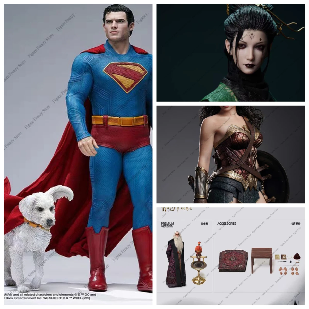 In stock: INART full series - Black Mythology, Batman, Catwoman, Wonder Woman - 1/12 action figure, collection series, gift set - view 6