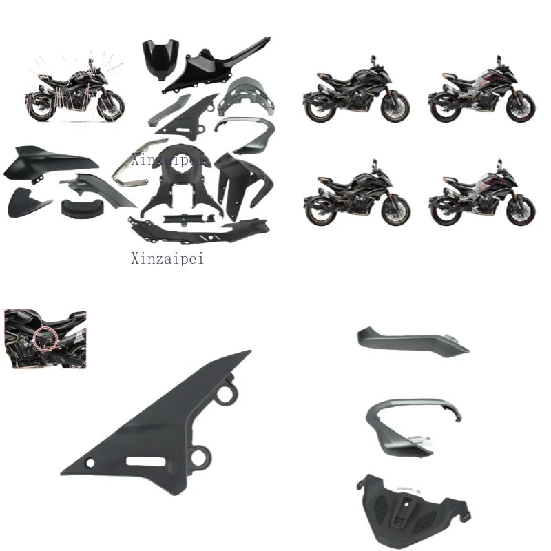 

FOR CFMOTO 800NK 2023 2024 Zircon Black Motorcycle Body Shell Fairing 2023 800 NK Protective Board Cover Original Accessories