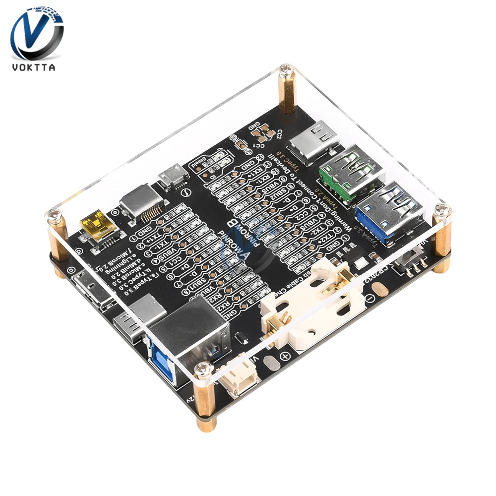 Cabo USB Data Line Detection Board, Cable Checker, USB Cable Tester, Short Circuit On-Off Switching, Type-C Test Tools