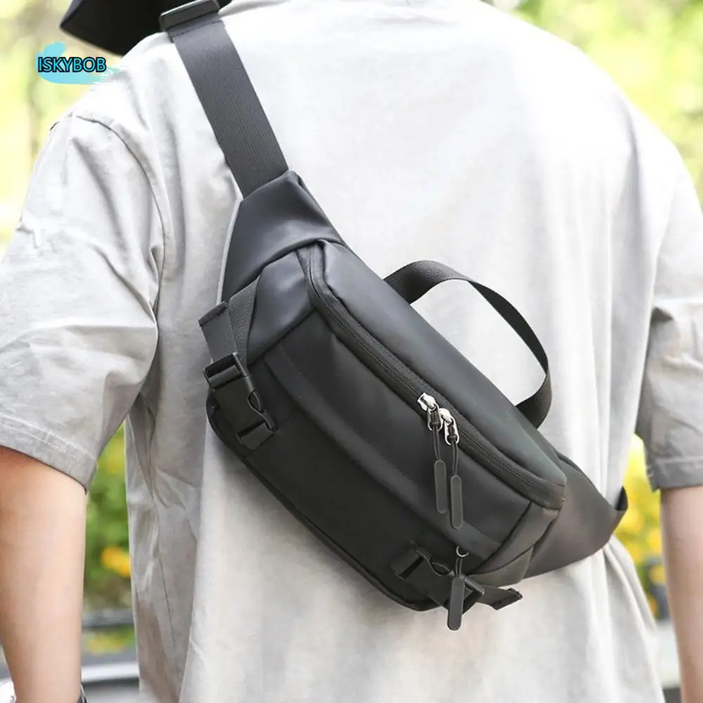 

Fashion Multi-function Men Chest Bag Lightweight Waterproof Fanny Phone Pack Belt Bag Crossbody Bag Sports Phone Bag Outdoor