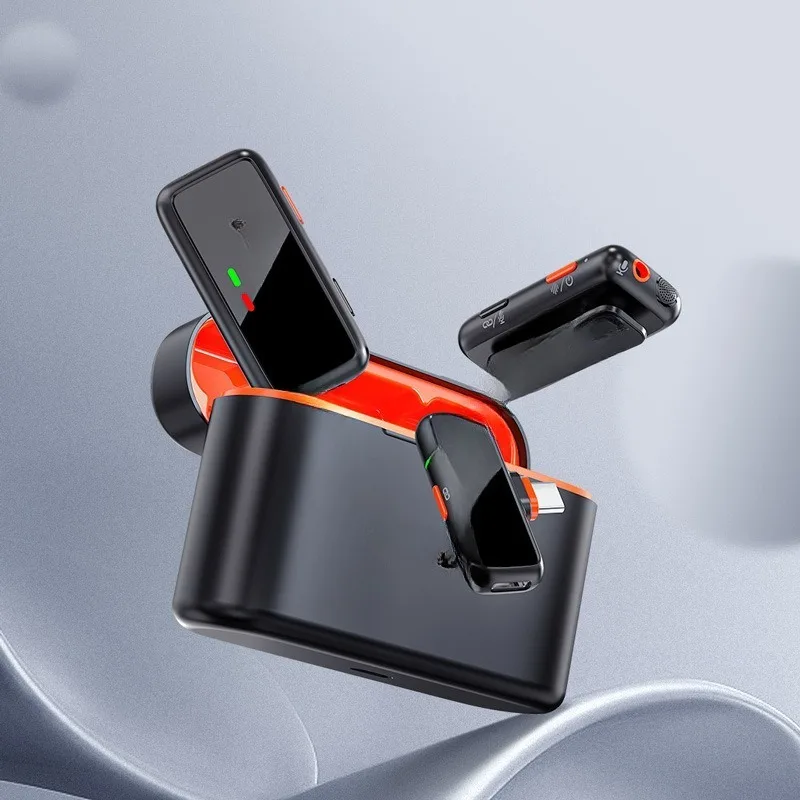 

Wireless collar microphone, outdoor recording mobile phone radio