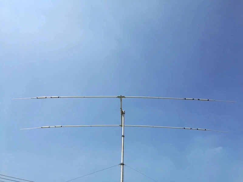 Imagem -03 - Livre Yagi Antena 20m 15m 10m Banda Qrp para Rádio Presunto 1500w Ssb 5.5dbi Jpc3 ao ar