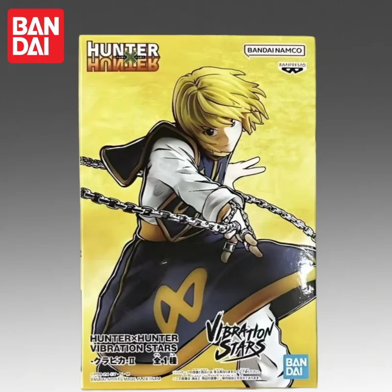 

В наличии Bandai, оригинальная экшн-фигурка Banpresto Hunterxhunter Kurapika, модель куклы, новая в штучной упаковке, персонажи аниме, гараж