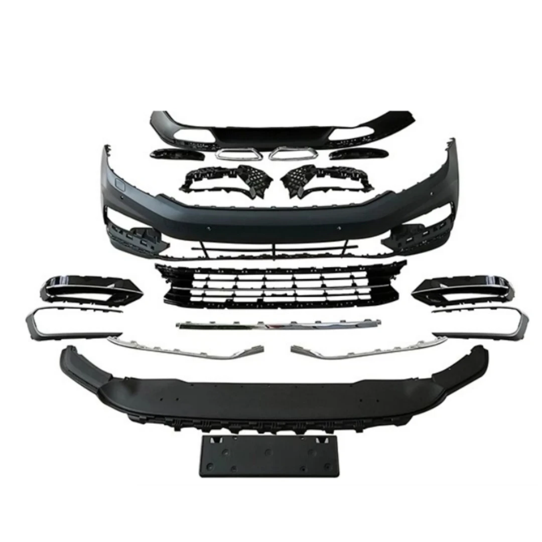 Body Kit Front Bumper Grill Mask for Volkswagen vw passat variant Volkswagen vw Passat b8 2016-19 modified side skirt tail wing