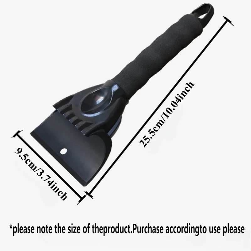 Car Ice Scraper Snow Shovel Windshield Auto Defrosting Car Winter Snow Removal Cleaning Tool Car Accessories snow removal shove image 5