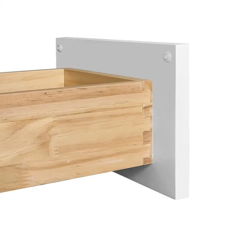 خزانة قاعدة بباب واحد من الخشب الصلب لتخزين الحمام والمطبخ مع أرفف قابلة للتعديل وجاهزة للتجميع (9 بوصات عرض ×