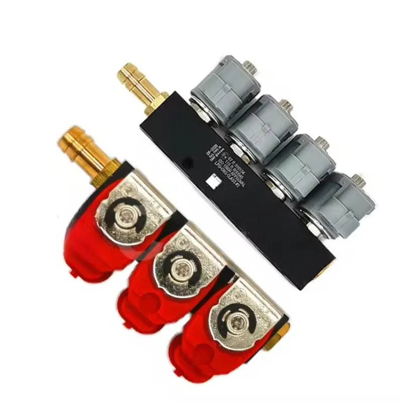 Automotive oil to air injector, air nozzle rail 4-cylinder general auto parts