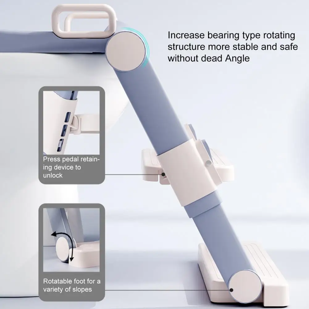 Long-lasting  Useful Baby Potty Training Seat Thickened Kids Potty Ladder Foldable   Home Supplies