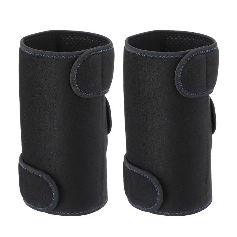 Heated Knee Sleeve 1 Pair Warm Knee Braces Knee Joint Self-Heating Wrap Knee Joint Cold Protection Gear For Outdoor Traveling