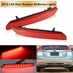 LED Rear Bumper Reflector Light Fog Lamps For Honda JAZZ Fit CRZ CRV Insight Hybrid Acura TSX Brake Stop Signal Lamp Accessories