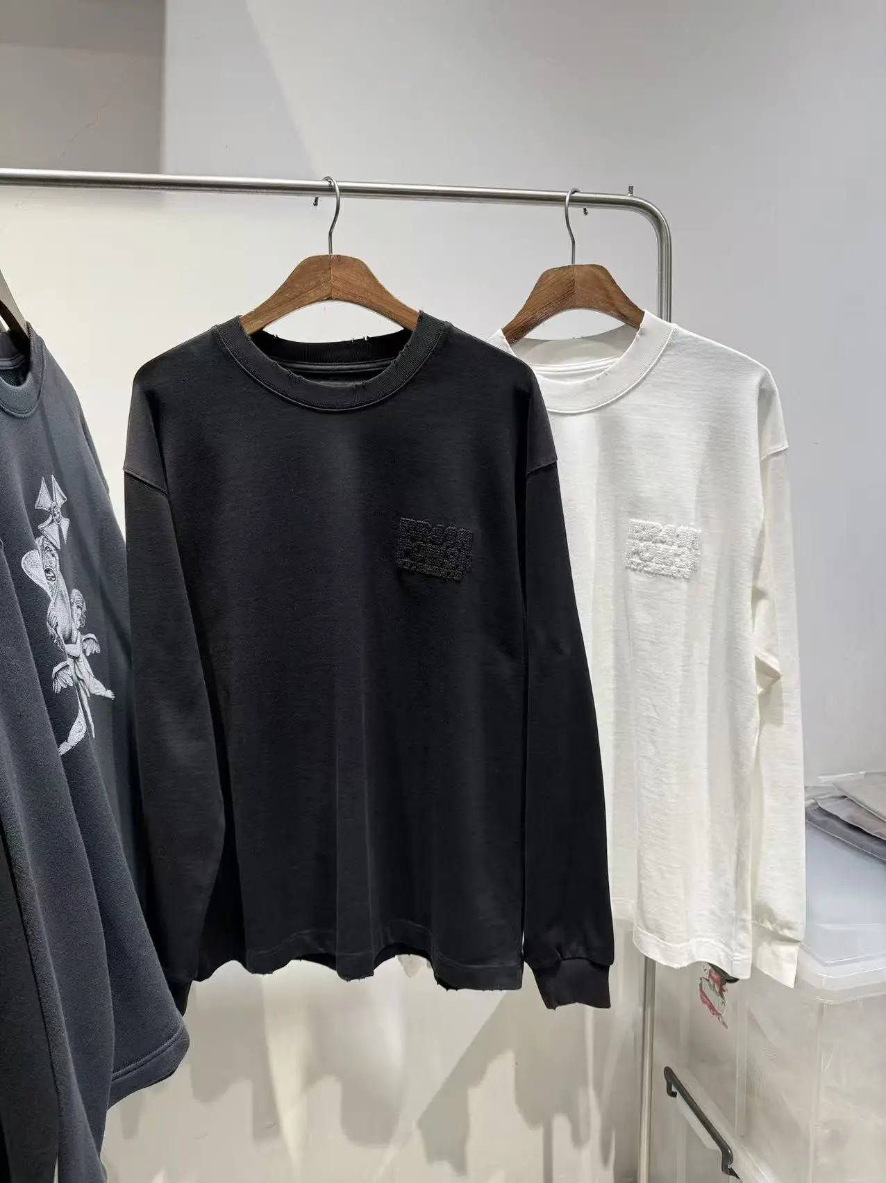 Camiseta Casual Unissex de Manga Longa com Capuz e Estampa, Estilo Americano, Outono/Inverno, Algodão
