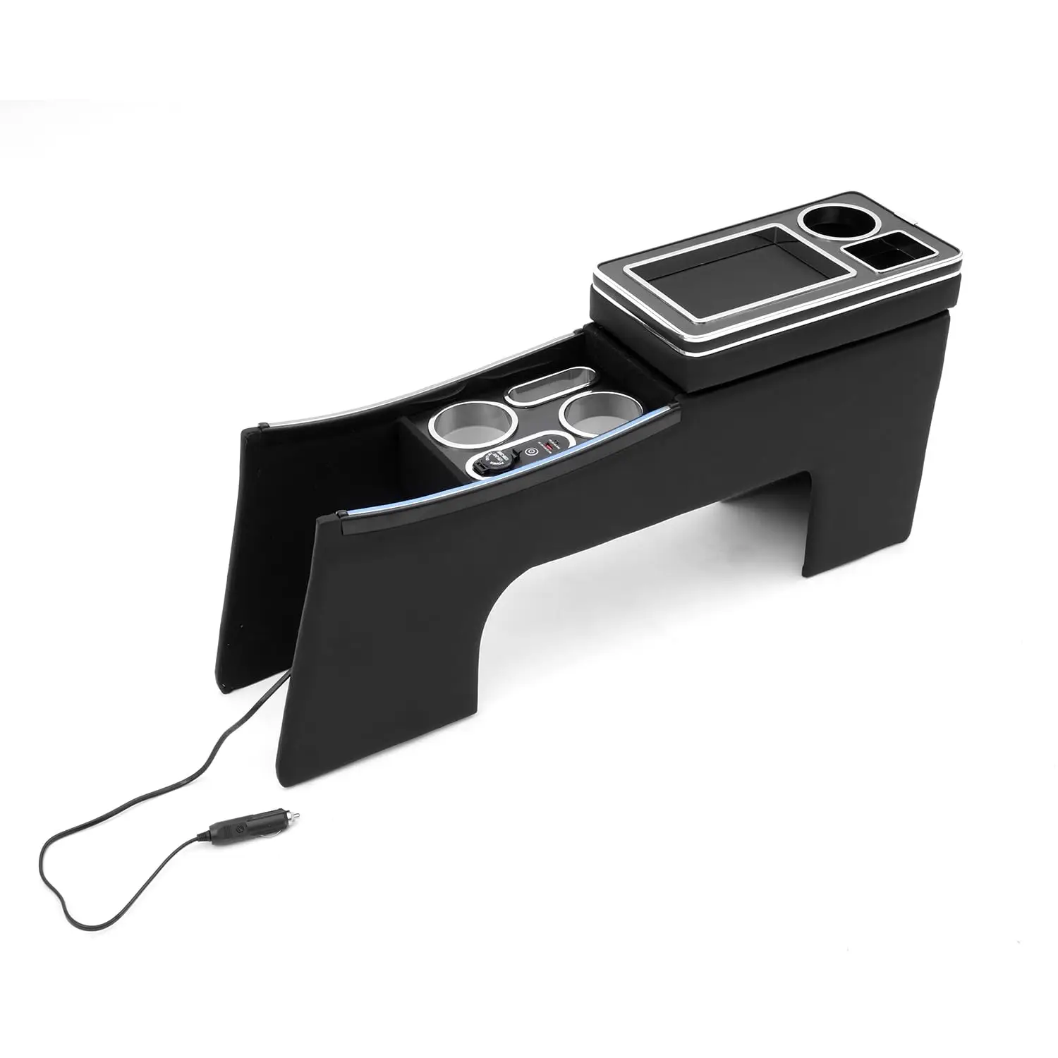 

Voxy/Noah 80 Series Console Box Hybrid Car Estima Esquire 80 Console Type-C QC3.0 NOAH VOXY ESQUIRE Storage Box