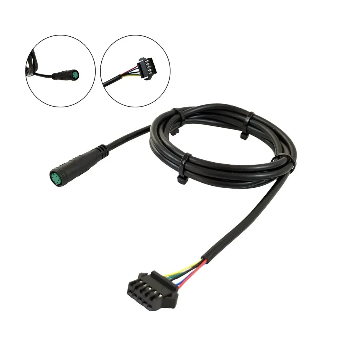 

Ebike M8 5Pin to SM Conversion Convert Line Waterproof Extension Cable Wire for Throttle Display Ebrake Light