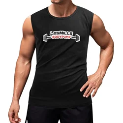 New Lesmills bodypump Tank Top Men's t shirt best selling products clothes for men summer Man sleeveless shirt
