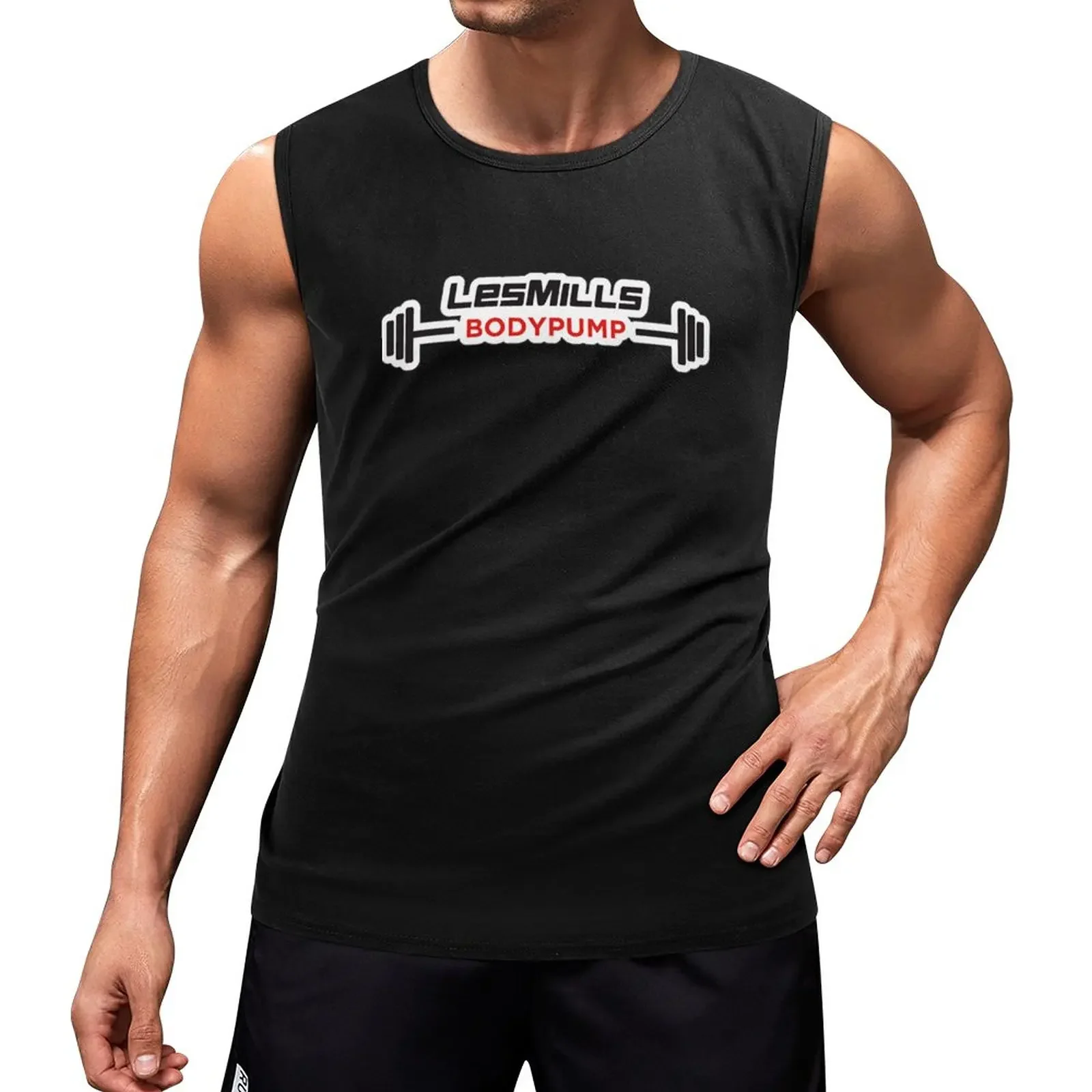 New Lesmills bodypump Tank Top Men's t shirt best selling products clothes for men summer Man sleeveless shirt