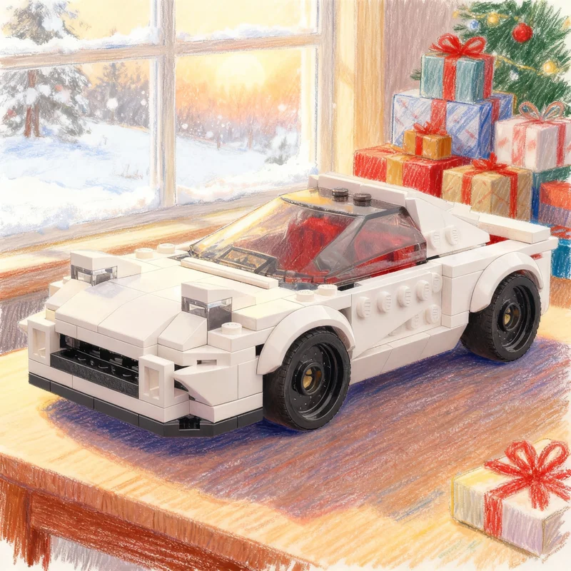 

Набор для сборки модели Mazda RX 7 (194 детали) - Конструктор MOC City Champions, развивающая игрушка, идея для творчества, подарок на Рождество