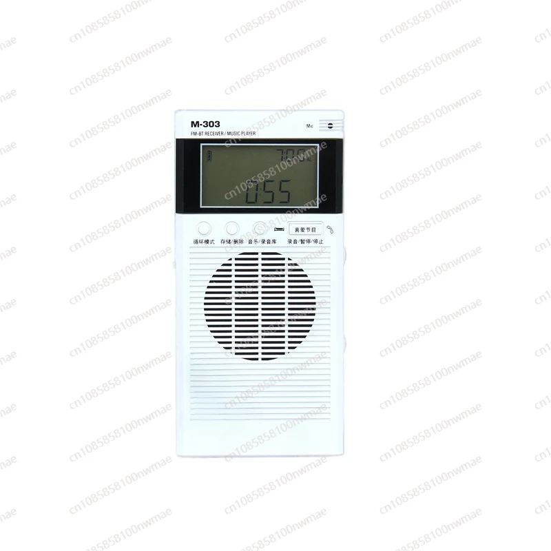 M-303 Pocket FM Radio/Bluetooth Receiver/Music Player