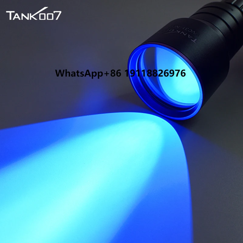 

Tank007 UVC31 NDT Rechargeable UV LED Flashlight 365nm Blacklight Torch Lamp Oil Leak Detection and Forensic Detective NDT Torch