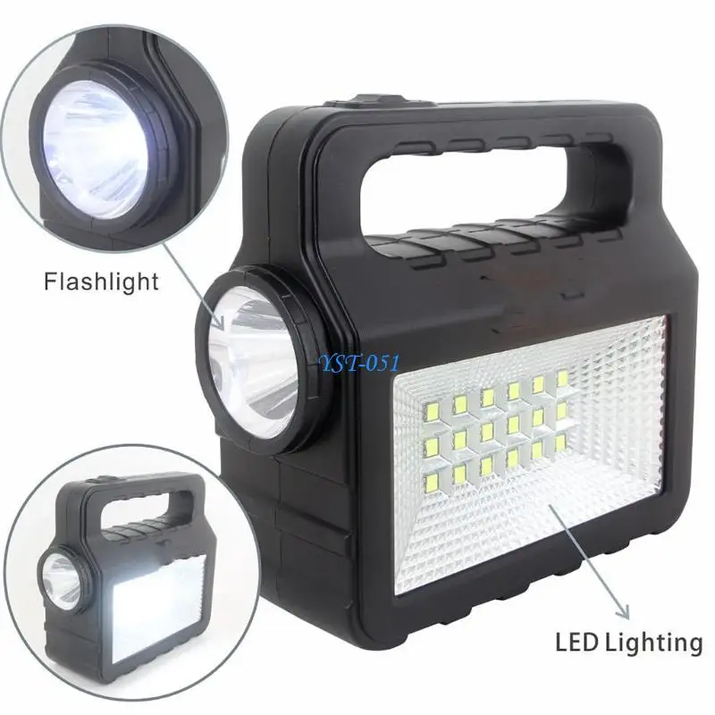 

E15A Rechargeable Solar Lamp Having Minimum Scintillate Configuration for Backpacking Permanent