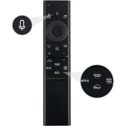 Replacement Voice Remote Control BN59-01385A for Samsung 4K 8K Smart TVs Neo QLED UHD HDR FHD 2019-2022 (No Solar Function)