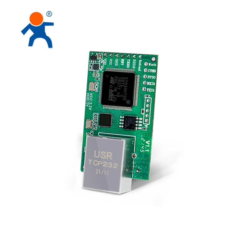

USR-TCP232-E2 Dual TTL ports Modbus RTU TCP serial to ethernet TCP/IP converter modules
