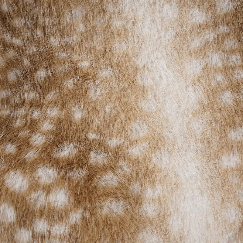 Winter New Retro Style Deer Pattern Fluffy Splicing Shorts Women's Wasteland Style Spice Girl Booty Shorts