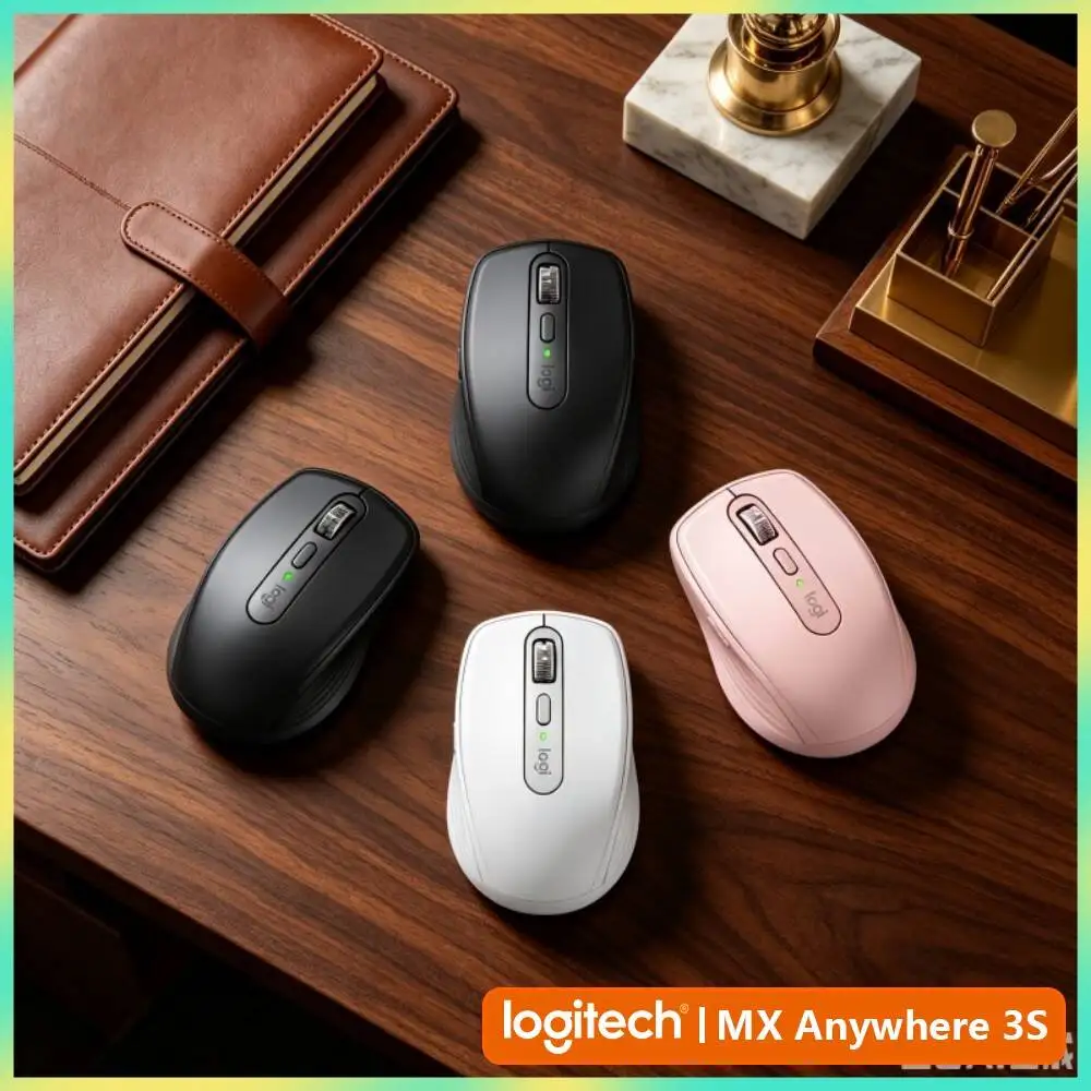 Durable MX Anywhere 3S - 8000 DPI, Hyper-Scroll, Anti-Slip, Perfect for Fitness Garden & Outdoor Workout Event