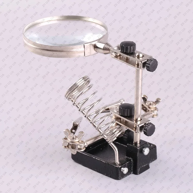 Multifunctional Welding & Repair Workbench (with Magnifying Glass, Soldering Iron Stand & Auxiliary Bracket)