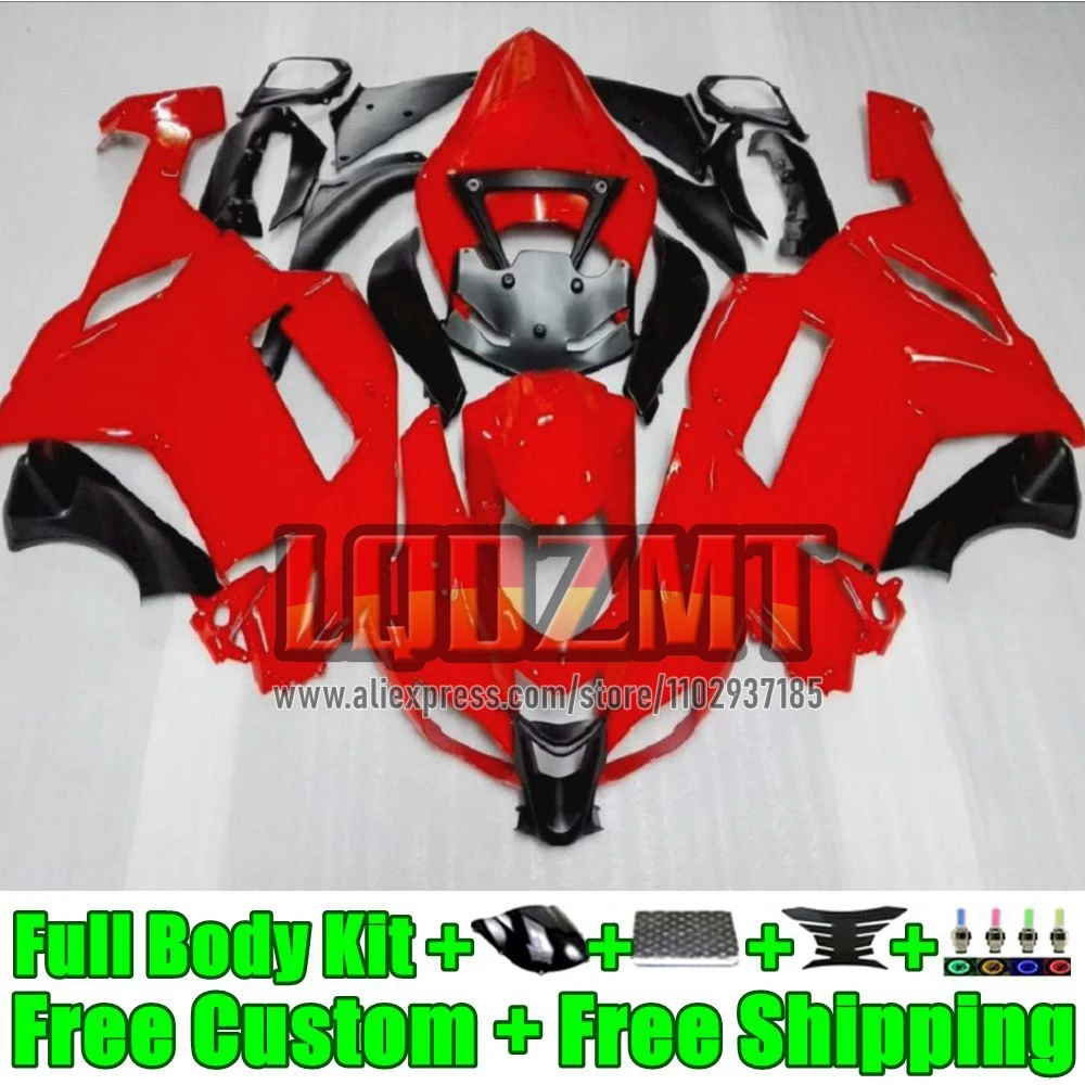 Injection Body For KAWASAKI NINJA ZX-6R ZX636 39No.12 glossy red ZX 636 6R 6 R ZX-636 ZX6R 2007 2008 600CC ZX600 07 08 Fairing