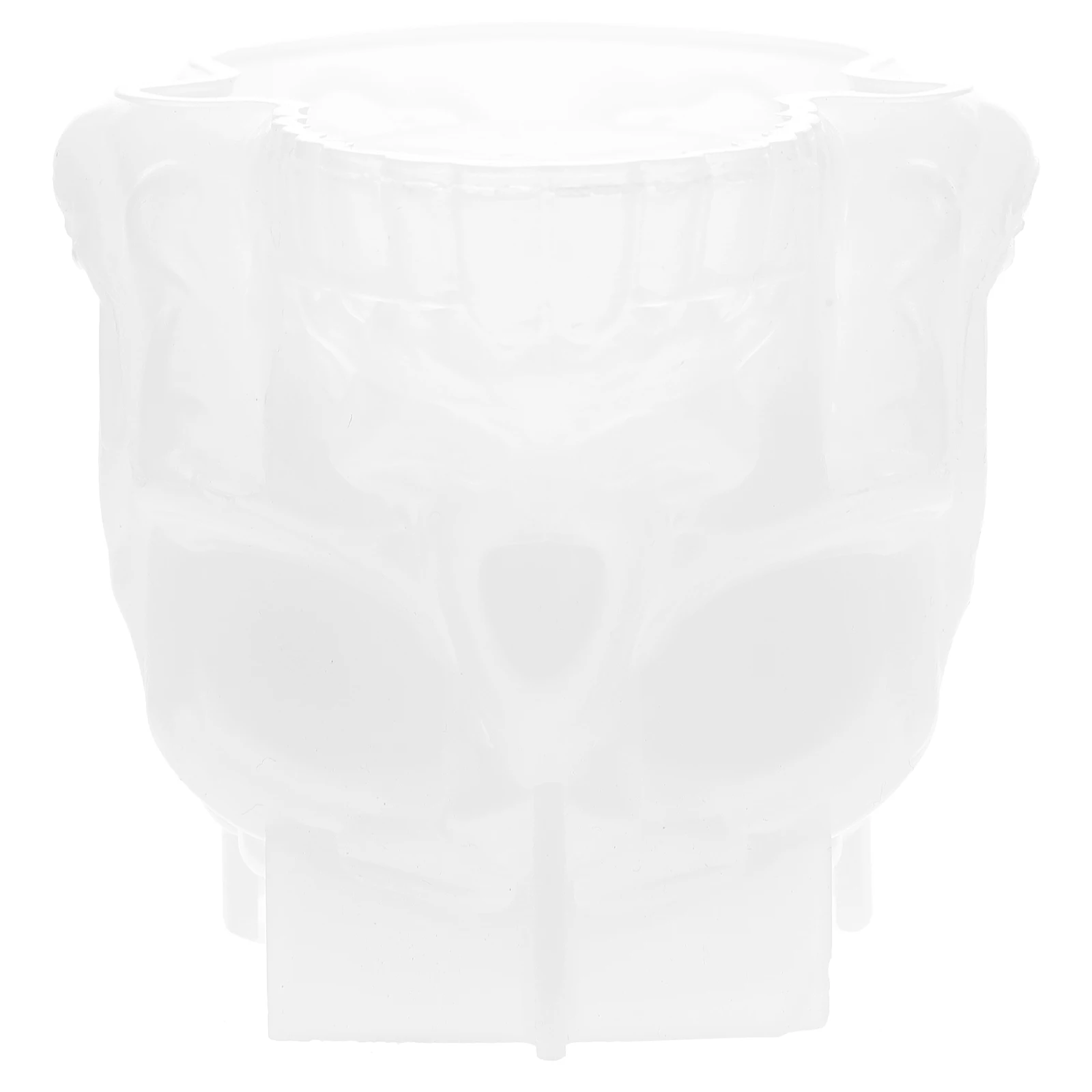 

Skull Candlestick Mold for Making Mould Silicone Resin Casting Epoxy Holder Silica Gel Practical Molds