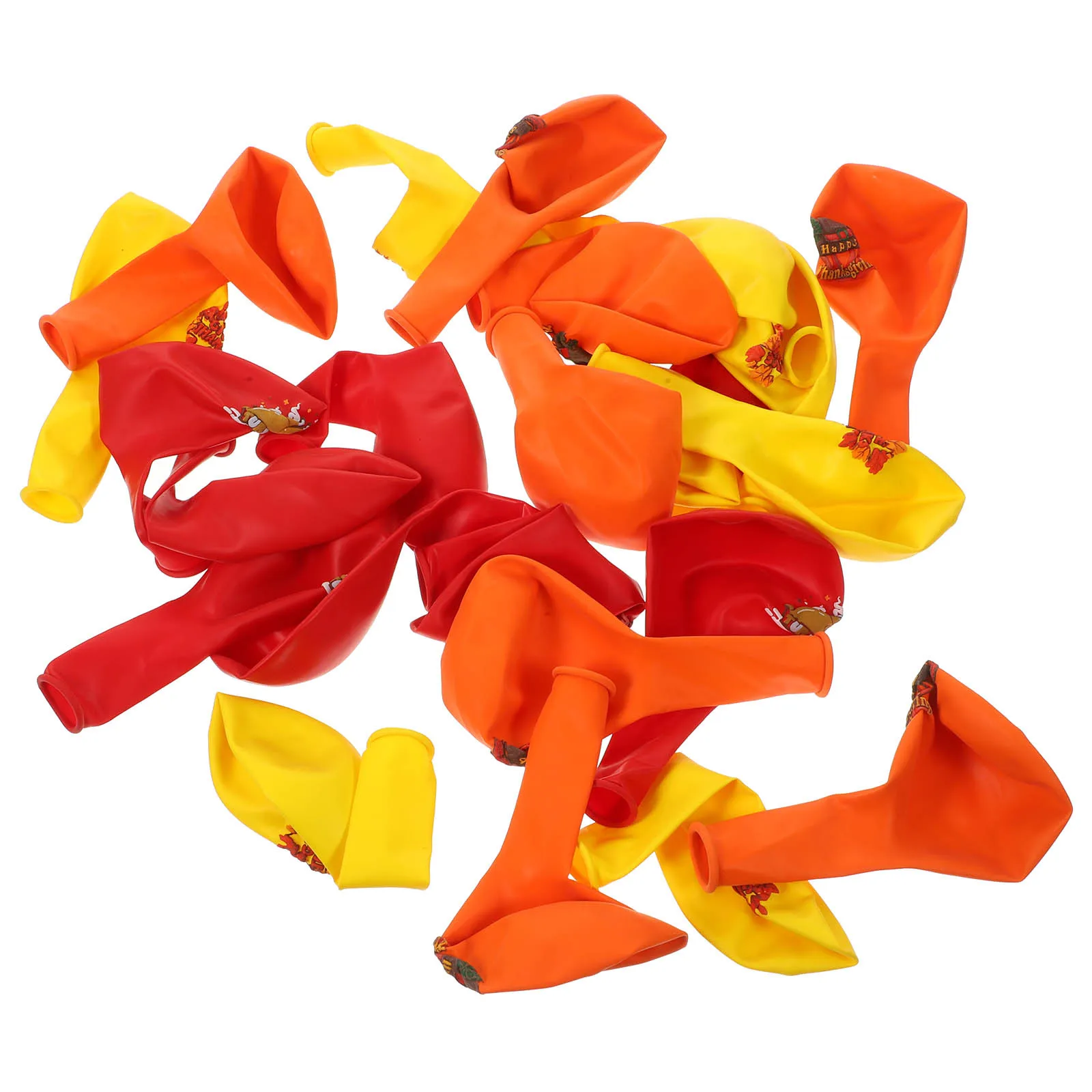 

30pcs Thanksgiving Latex Decorations Thanksgiving Supplies Fall Themed Balloons Decorative Latex Balloon For Home Party Favors