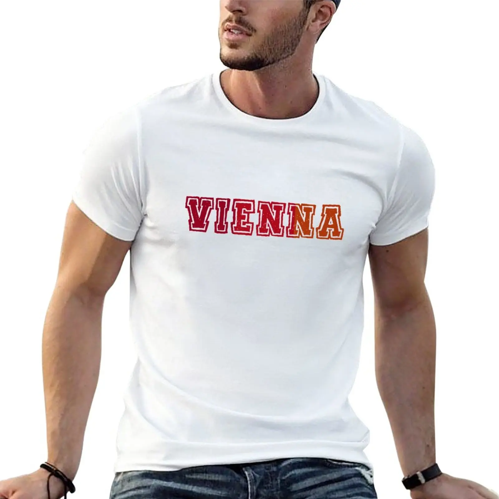 VIENNA T-Shirt plus size t shirts custom t shirts Tee shirt Men's clothing