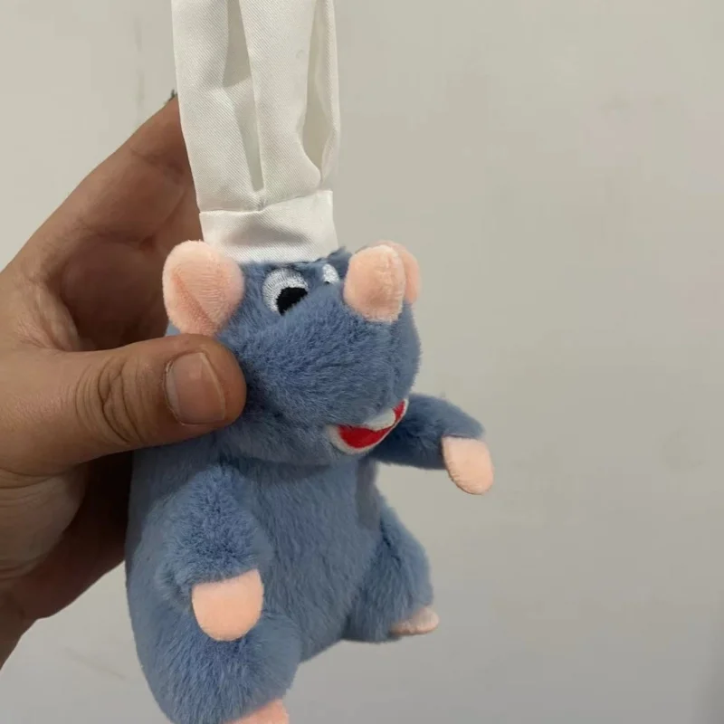 Disney Ratatouille Plush Key Chain Kawaii New 10Cm Cartoon Cute Plush Doll Backpack Pendant Car Decoration Creativity Girl Gift