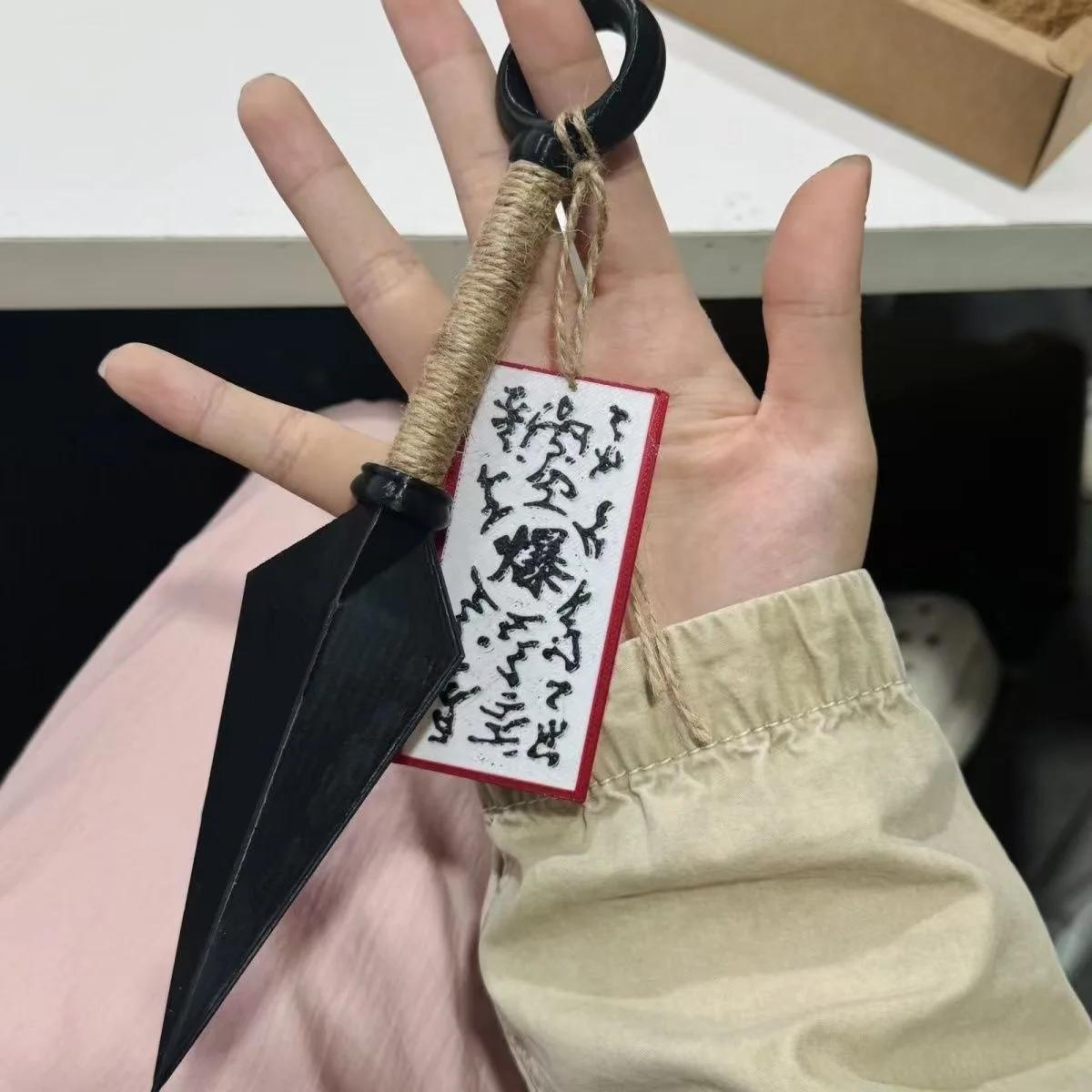 28cm quente anime shuriken modelo gel caneta dos desenhos animados itachi ninja figuras de ação cosplay prop kunai modelos caneta esferográfica brinquedos para presentes