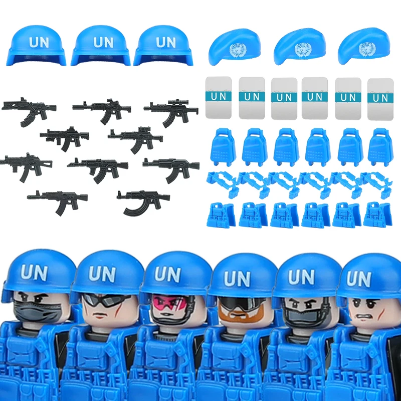 

Городской спецназ, призрак, фигурки коммандос, фигурки спецназа, строительные блоки, солдат армии ООН, полиция, военное оружие, кирпичи, игрушки