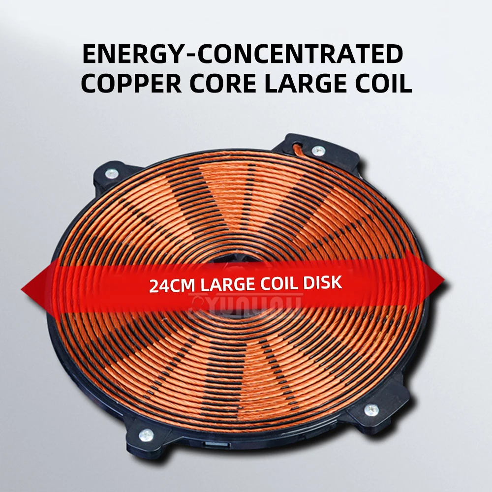 

Кухонная индукционная плита из нержавеющей стали, плоская плита с высоким пламенем, кухонный прибор Kuchenka Elektryczna Indukcyjna