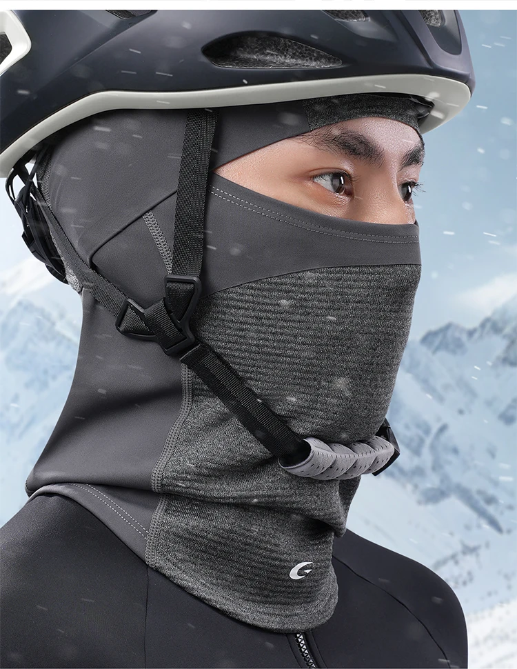 EVR Winter-Woll-Gesichtsmaske, Halswärmer, winddicht, warm, atmungsaktiv, Sturmhaube für Männer und Frauen, zum Skifahren, Radfahren, Motorradfahren, Outdoor-Ausrüstung – Detail 14