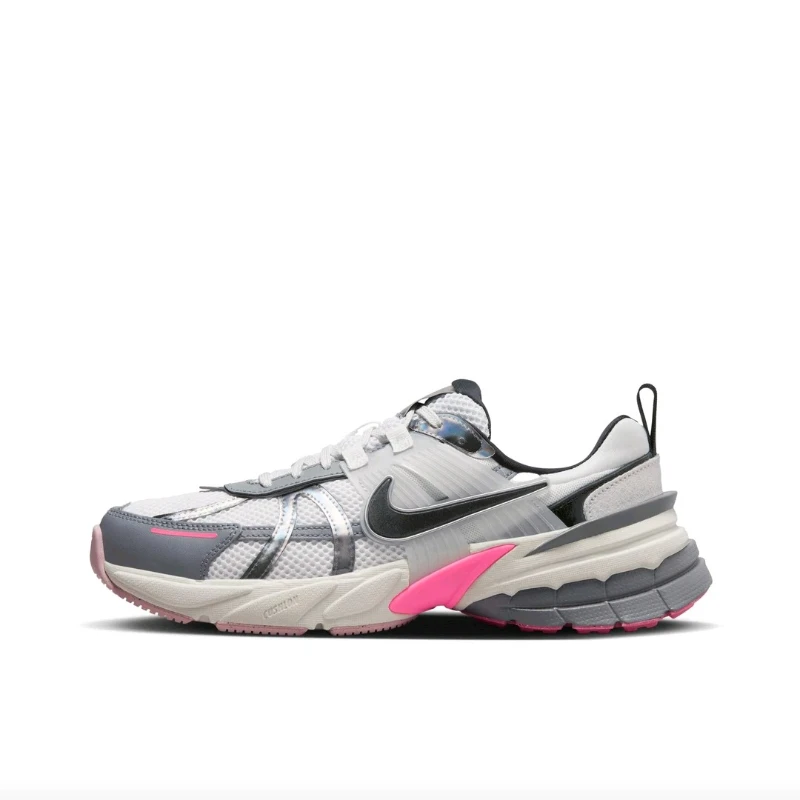 

Nike V2K Run Women's Running Shoes, Retro Style, Breathable, Fashionable, Daily Training Sneakers, White/Grey
