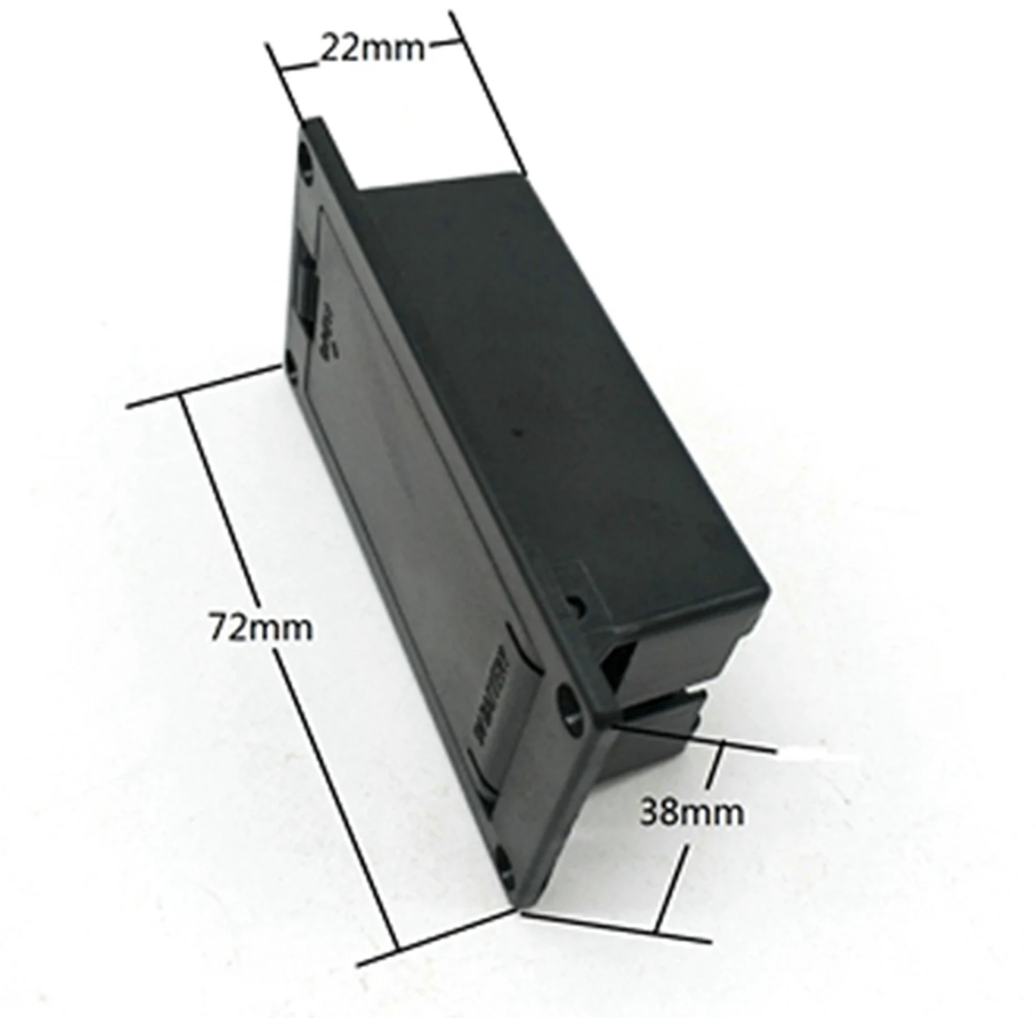 10 buah 9 V kotak baterai/pemegang/kasus penutup kompartemen dengan 9 Volt klip baterai untuk Gitar Bass Pickup Aksesori pengganti