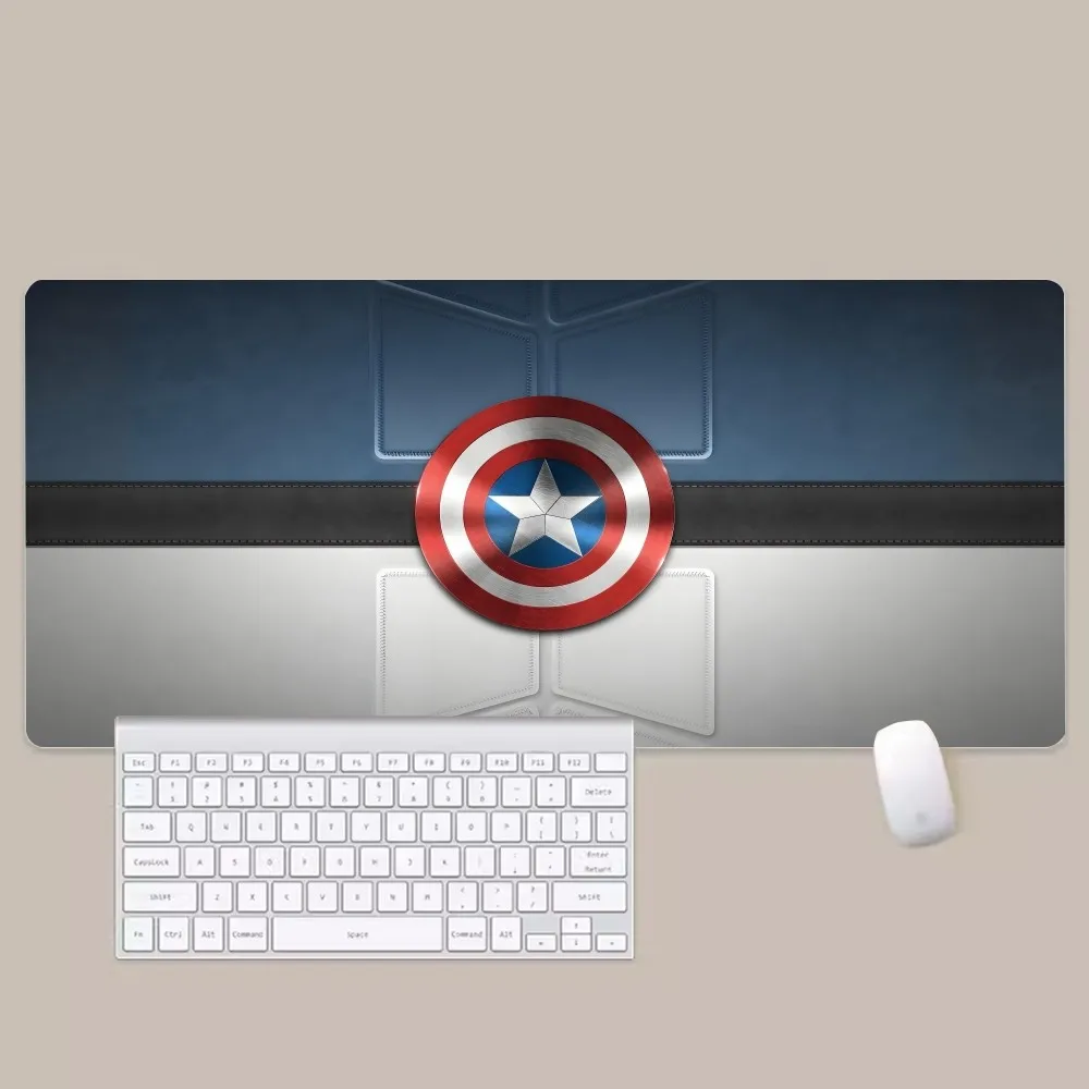 C-Captain America Mousepad New Arrivals Large Gaming Mousepad L XL XXL Gamer Mouse Pad Size For Keyboards Mat