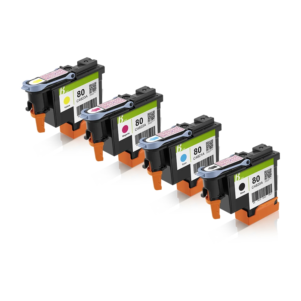 80 Printhead C4820A C4821A C4822A C4823A HP80 Print Head For HP Designjet 1050 1055 1055cm 1050c Plus Printer Printhead