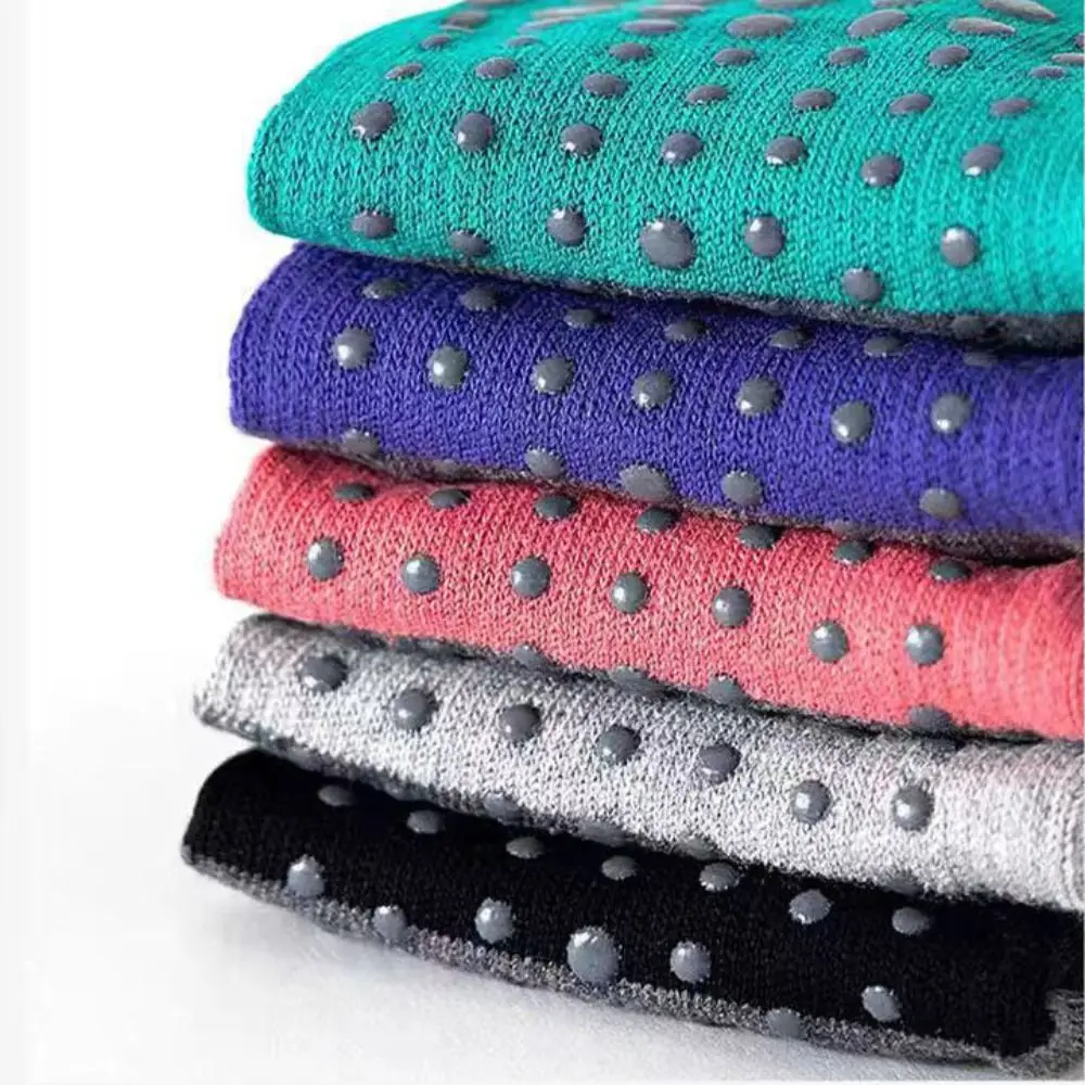 

Silicone Low-ankle Ladies Yoga Socks with Elastic Band Breathable Five Finger Socks Boat Sock Non-Slip Pilates Socks Gym