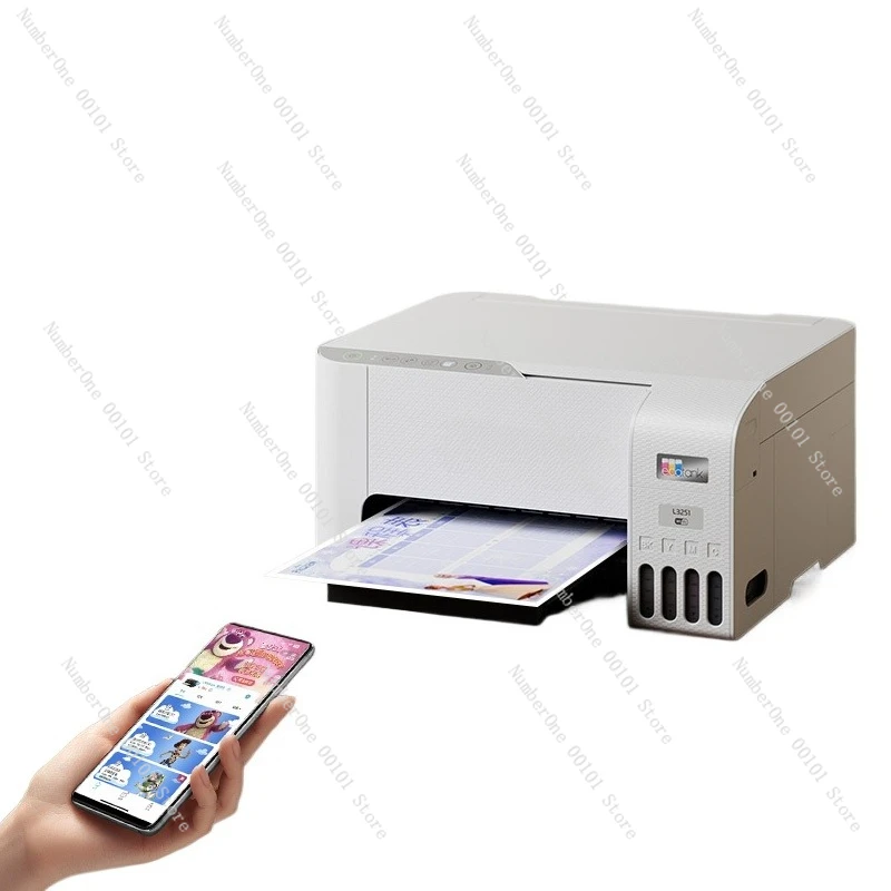 

Цветной принтер L3251/3256/3556/1259, бытовой маленький epson, беспроводные чернила, складская копировальная и сканирующая фотоофисная машина